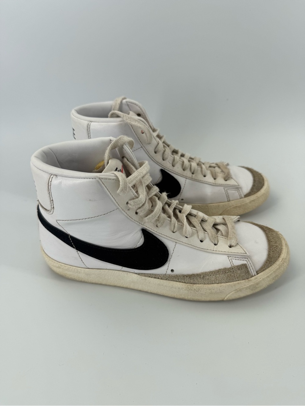 Nike Blazer Mid '77 Vintage CZ1055-100 White Black Shoes 2021 Womens Size 8.5